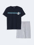 LC Waikiki Standard Fit Men's Shorts Pajama Set
